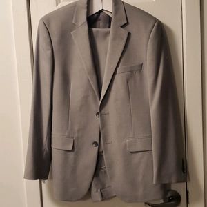 Gray suit